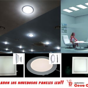 Llegaron los novedosos PANELES LED!!!