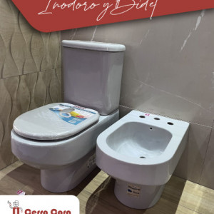 Inodoro y Bidet