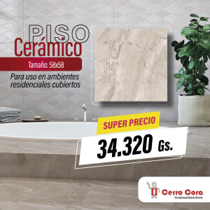 Piso cerámico