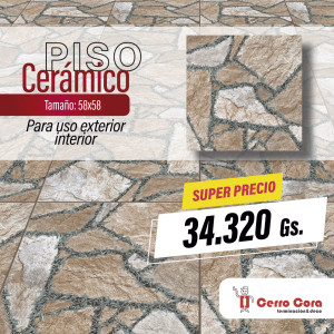 Piso cerámico