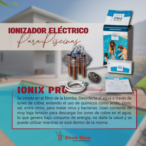 Ionizador para piscinas