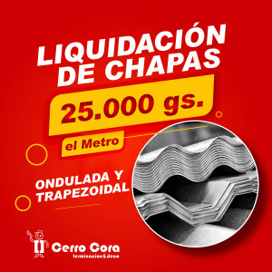 Liquidación de Chapas