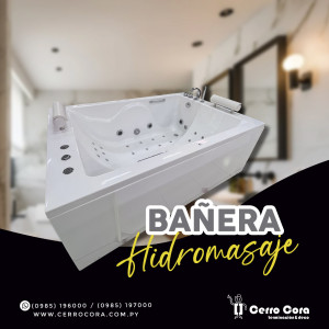 Bañera con hidromasaje