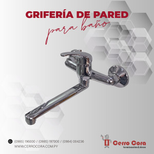 Grifería de pared