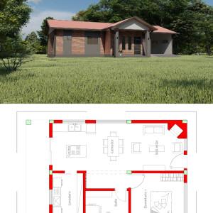 Proyecto de vivienda unifamiliar