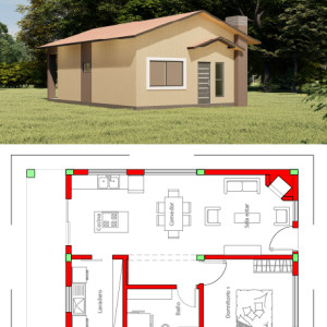Proyecto de vivienda unifamiliar