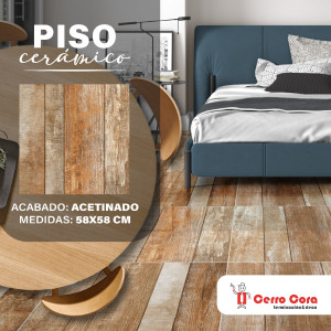 Piso cerámico