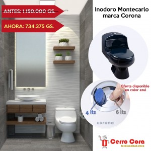 Inodoro Montecarlo Corona