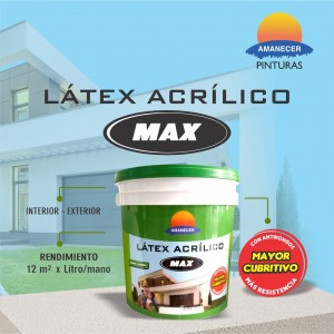 Látex Acrílico Max