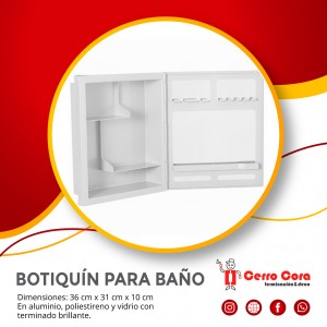 BOTIQUÍN PARA BAÑO