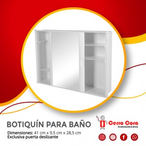 BOTIQUÍN PARA BAÑO