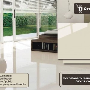 Porcelanato bianco beige