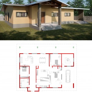 PROYECTO DE VIVIENDA UNIFAMILIAR - EWGENI SAGALOW - HOHENAU