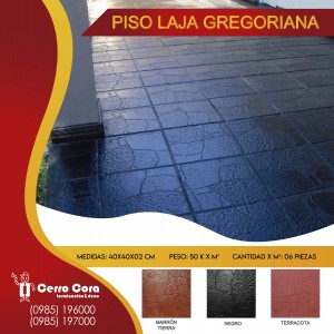 PISO LAJA GREGORIANA