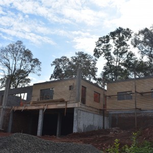 Vivienda en construcción, propietaria Diana Blechert