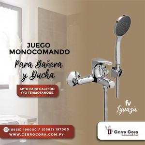 Juego monocomando fv Iguazú