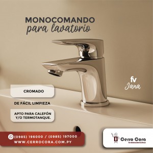 Monocomando para Lavatorio